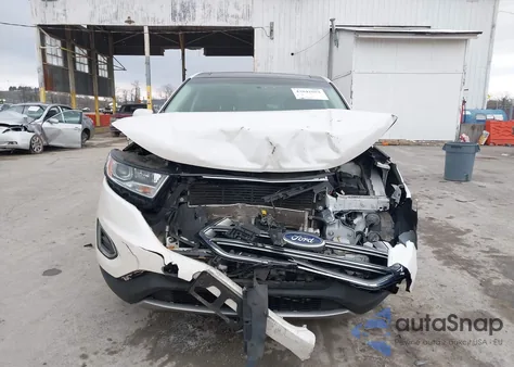 2017 Ford Edge Sel из США, поврежденный, VIN 2FMPK4J83HBB01527